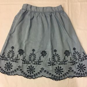 Blue Skirt